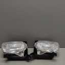 Fog LightsCompatible with 2000-2006 Tundra Clear Lens Pair Driver Side & Passenger Side