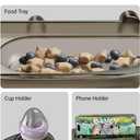 Mamazing Universal Stroller Snack Tray with Cup Holder and Phone Holder, 3-in-1 Stroller Accessory Compatible for UPPAbaby, Baby Jogger, Nuna, Baby Toddler Disneyland Essentials Stroller Accessories