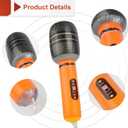 30 Pack Inflatable Microphones in Assorted Colors for Adults