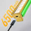 Afyuol Picture Lights for Wall, Battery Operated Picture Light 24in Gallery Light for Paintings CCT Dimmable Recharging Battery Wall Light with Remote Control for Living Room Gallery Dartboard, 1PC24inches