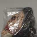 Scary Zombie Mask Realistic Old Man Mask with Hair Halloween Creepy Full Head Devil Cosplay Party Props