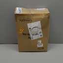 Over The Door Organizer, Metal Door Organizer Hanging with 5 Adjustable Baskets and Coat Hook, Behind The Door Storage for Bedroom Closet Bathroom Pantry Cabinet Kitchen, Black