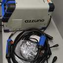 AZZUNO 200A MIG Welder,110V/220V Dual Voltage multiprocess welder,Gas Gasless MIG Welding Machine,4 in 1 Flux MIG/Solid Wire/Lift TIG/Stick ARC Welder (Grey)