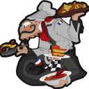 Chameleon Legion French Chef Cook PVC Patch