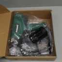 Heat Gun, Heavy Duty Hot Air Gun Kit Dual Temperature Settings 572~932 (300-500), Overload Protection with 4 Nozzles for Crafts, Shrink Wrapping/Tubing, Paint Removing, Epoxy Resin (Green)