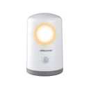 Beams MB750A 20 Lumen Amber Sleep Friendly Wireless Battery Powered Portable Motion Sensing Nightlight, 1-Pack, White