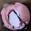 ELEMARA Bumper Car for Kids,1.9mph Max,12V Toddler Ride on Toys with Remote Control,2-Speed,2 Playing Modes,360 Degree Spin,Bumping Toy Gifts W/Bluetooth,5 LED Lights Modes,DIY Stickers,Pink