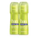Ban Invisible Roll-on Antiperspirant Deodorant for Women and Men, 24-hour Underarm Odor & Sweat Protection, Powder Fresh, 3.5 Oz, Pack of 2
