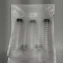 Wisdom Teeth Syringe, 5 Pack Irrigation Dental Syringes with Measure Scale & Curved Tip for Dental Care Liquid Oral Tonsil Stone