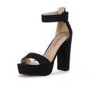 DREAM PAIRS Womens HI-LO High Heel Platform Pump Sandal Orinthia,Size 6,Black