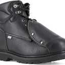 Iron Age Mens Groundbreaker 6 Inch Electrical Steel Toe External Met Guard Work Safety Shoes Casual - Black (10)