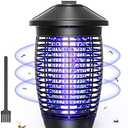 PALONE Electric Bug Zapper Outdoor, 20W Electirc Fly Zapper Indoor with Sturdy Top Hook, 4500V Mosquito Zapper Indoor with 3.9ft PVC Wire, Waterproof Bug Zapper for Outdoor, Garden, Bedroom