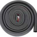 AUTOXBERT 20FT(6M) Universal Car Rubber Seal Strip Big D-Shape Door Seal Weather Strip Window Soundproof Noise Insulation Seals for Auto Door Trunk Hood