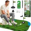 Toilet Golf Gifts for Men, Father's Day Gifts from Daughter Son Golf Game, Anniversary Birthday Gift for Men Dad Him Husband Boyfriend, Funny Gamer Toilet Game, Gag Gift for Him Who Has Everything