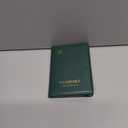 Stouchi Passport Holder with Airtag Slot, Airtag Passport Wallet for Men, Slim Leather Passport Holder Case Family for Travel Anti-Lost, Green