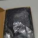 Bean Bag Chair for Adults Kids Without Filling Comfy Fluffy Giant Round Beanbag Lazy Sofa Cover for Reading Chair Floor Chair, 5FT, Black