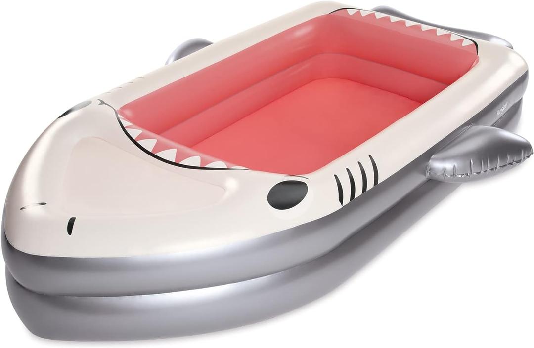 Funsicle 10 ft Long Big Jaws Inflatable Pool