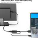 BENFEI VGA to HDMI Adapter, 1080P Converter with Audio from Computer/Laptop VGA Source to HDMI TV/Monitor