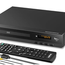 FlexaPlay Region-Free HDMI DVD Player for TV – 1080p Upscaling, USB Port, DVD/CD/MP3 Multi-Format Playback – Ultra-Compact Mini Design, Includes HDMI/RCA Cables, Remote Control