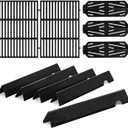Grill Parts for Weber Genesis II 300 Series, Genesis II Flavorizer Bars&Grill Grates for Weber Genesis 2 Grill Parts - 66095 66040 66795 Parts for Weber Genesis ii E/S-310 ii E/S-315 ii E/S-335