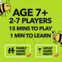 QUOKKA Family Word Games for Adults and Kids - Guess-in-Seconds Fun Spelling Slap Card Game for 2-6 Players - Hilarious Board Game for Family Night Ages 7+ to Make Your Brain Go Bananas