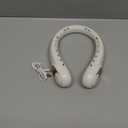 Neck Fan, Personal Fan with LED Display, USB-C Rechargeable, 4000mAh-Battery, 3-Speed Adjustment & Whisper-Quiet Operation, Perfect for Home, Travel, Sports (White)