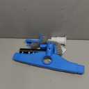 20" 2 in 1 Pool Brush Vacuum Head with Swivel Hose Connection & Sturdy Nylon Bristles for Heavy Duty Inground & Above- Ground Pool Cleaning - Connecting 1-1/ 4" or 1-1/ 2" Hose (No Pole)