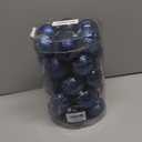 34ct Navy Blue Christmas Ball Ornaments Shatterproof Plastic Christmas Tree Decorations for Xmas Party Home Office Holiday Decor -Medium Size (2.36"/ 60mm)