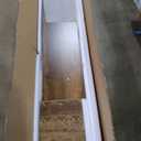 LITTLE TREE 70.87" Long Farmhouse Console Table, 2-Tier Shelf Narrow Accent Entryway Sofa Table for Living Room, Behind Couch, Hallway - Light Brown