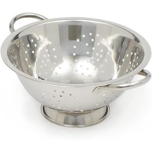 Tablecraft 3/4 quart Mini Colander, Silver Tablecraft 3/4 quart Mini Colander, Silver