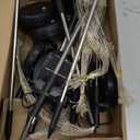 GIGALUMI Garden Decor Outdoor Lights 120LED 2Pack, Solar Garden Lights for Christmas Outside Fairy Firework Decorative,Solar Powered for Yard Pathway Flowerbed Planter Balcony Patio Decor (Warm White