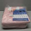 Scalloped Edge Solid Pink 6ft Round Rug Circle Modern Minimalism Washable Non-Slip Soft Ultra-Thin Carpet for Living Room Kitchen Bedroom Nursery Dining Room