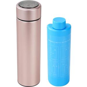 60H Medicine Cooler TSA Approved Temp Display Insulin Pen Travel Cooler Medication Cooler for Travel Diabetic Cooling Case Insulin Pens Cooler Travel CASE Medicine Cooler Box (Rose Golden)