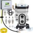575459001 Carburetor Fit for RedMax GZ23N GZ25N BCZ260TS GZ30N BCZ3060TS BCZ2460TS HEZ2460F BCZ2450T HEZ230F BCZ230TS CHTZ2400 SGCZ2460S SRTZ2460F for WYA-172-1 WYA-172 WYA-81-1 WYA-26