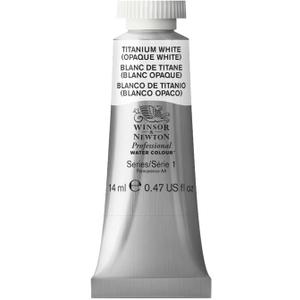 Winsor & Newton Professional Water Colour Paint, 0.47-oz Tube, Titanium White
