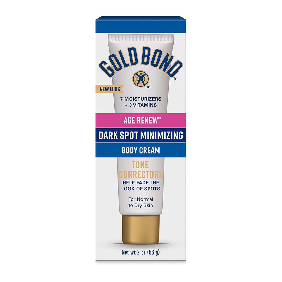 Gold Bond Age Renew Dark Spot Minimizing Age Renew Body Cream, 2 oz., With No Bleaching Agents (2 Ounce (Pack of 1))