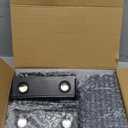 Fence Lights Solar Powered, 6-Pack Solar Fence Lights Up/Down Flexible Buttons, IP67 Waterproof for Outdoor, 100LM Bright, Auto Dusk to Dawn for Wall/Stairs/Yard/Railing/Deck/Pathway (White & RGB)