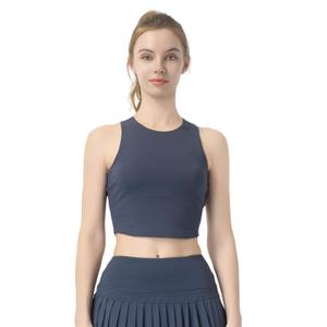 Women's Cropped Bra top,Crown Blue-S (S)