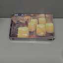 SHYMERY Flameless Votive Candles, Flameless Flickering Electric Fake Candle,24 Pack 200+Hour Battery Operated LED Tea Lights in Warm White for Wedding, Table, Halloween, Christmas Decorations 1.5"X1.7"