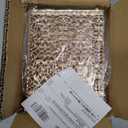 Sumnacon Tissue Box Cover Square Tissue Box with Lid, Metal Tissue Box Holder Stylish Tissue Cover Cube Tissue Box Cover for Bathroom Toilet Kitchen Table Desk Home Office, Gold