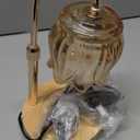 Candle Warmer Lamp with Timer Dimmable, Adjustable Height for Electric Gold