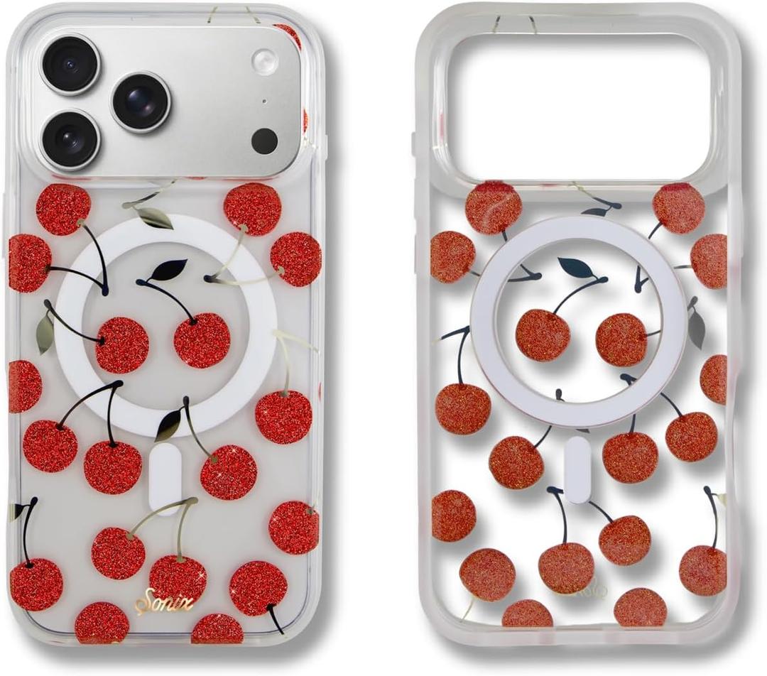 Sonix Case for iPhone 17 Pro Max | Compatible with MagSafe | 10ft Drop Tested | Cherry On Top