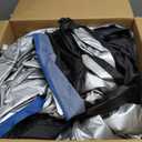 Car Cover for Automobiles All Weather Waterproof, Universal Fit Sedan Chevrolet Corvette, Ford Fusion, Kia Stinger, Nissan Maxima, Buick Regal, Subaru Legacy, Honda Accord etc. (2 Fit Sedan/Coupe-Length (184 To 193"), Black-Blue)