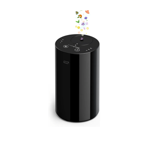 Waterless Essential Oil Diffuser, Portable Aromatherapy Diffuser with 20mL Capacity, Battery Operated Mini Scent Diffuser,3 Mist Levels & Timers, Leak-Free, for Home, Car, Office (Black)