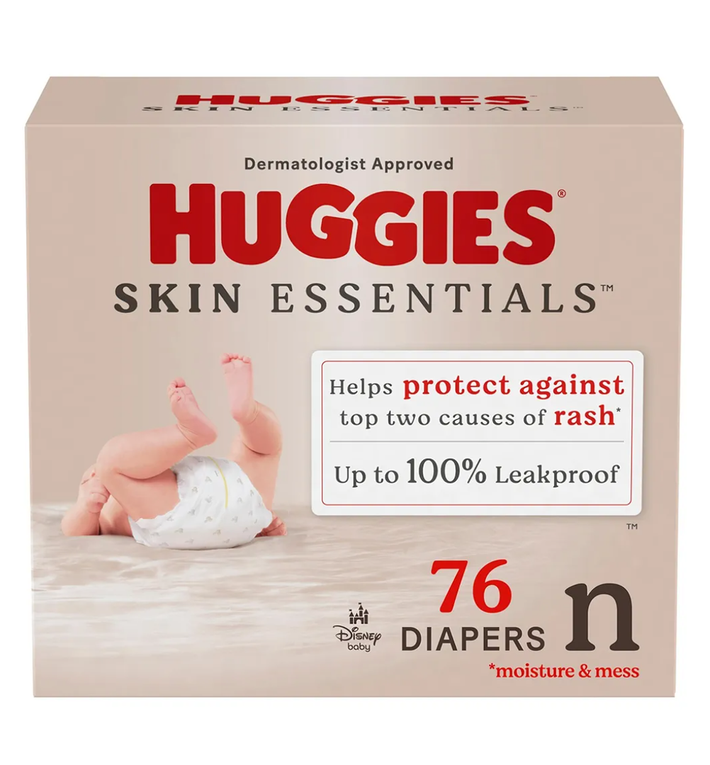 HUGGIES Skin ESSENTLS GIGAJRPK Diaper NWBRN 3x56=168 Diapers