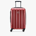 DELSEY PARIS Helium Aero Hardside Expandable Luggage with Spinner Wheels, Brick Red, Carry-On 21 Inch