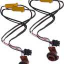 2 Pcs 3157A 4157 Load Resistor Fix Hyper Flash for Switchback LED Turn Signal Light 50W 6 Ohm