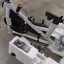 Exercise Bike, Silent Magnetic Resistance Stationary Bike for Home with App Compatible, Indoor Cycling Bike with Anti-Slip Mat, 350lbs Weight Capacity Upgraded Seat with Digital Monitor &Tablet Mount