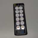 HL Submersible LED Light, Amber Small LED Light,100 Hours Waterproof Flameless Led Lights Battery Powered for Wedding Home Vase Festival Party Decoration 12pcs (Builtin 24 Batteries)