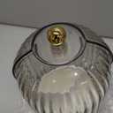 Toothbrush Holders with Sliding Lid, Rotating 3 Slots Bathroom Organizer Countertop, Tooth Brush Toothpaste Holder Bathroom Counter Stand Sink Organizer Caddy for Vanity Makeup Brushes Holder (White+Transparent Black)